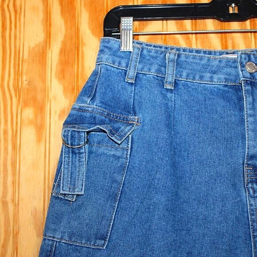 Los Angeles Sixty Six Vintage Denim Cargo Shorts - Size 9 - Picture 3 of 9